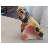 Vintage Lion theme Carnival Chalkware Statue