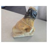 Vintage Lion theme Carnival Chalkware Statue