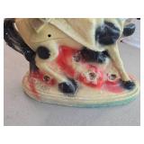 Vintage George Washington Riding Horse theme Carnival Chalkware Statue