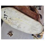 Vintage George Washington Riding Horse theme Carnival Chalkware Statue