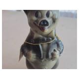 Vintage Formal Pig theme Carnival Chalkware Statue