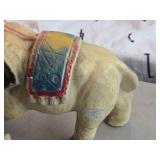 Vintage Circus Elephant theme Carnival Chalkware Statue