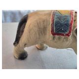 Vintage Circus Elephant theme Carnival Chalkware Statue