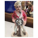 Vintage The Helmsman theme Carnival Chalkware Figurine