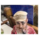 Vintage The Helmsman theme Carnival Chalkware Figurine