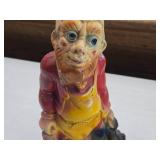 Vintage Gnome Keeper of the Keys theme Carnival Chalkware Statue