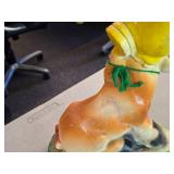 Vintage Donkey theme Carnival Chalkware Figurine