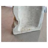 Vintage Mid 20th Century Native American Chief theme Carnival Chalkware Statue