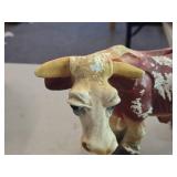 Vintage Bull theme Carnival Chalkware Piggy Bank