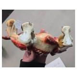 Vintage Bull theme Carnival Chalkware Piggy Bank