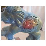 Vintage Circus Elephant theme Carnival Chalkware Figurine