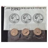 1980 Susan B. Anthony Mint Mark Souvenir Set