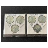 1943 Steel Cent Uncirculated Mint Mark Collection