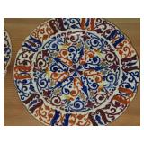 Lot of (2) Vintage 9 1/2" Porcelain Dinner Plates by Royal Vienna RB Austria