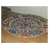 Lot of (4) Vintage 8 1/2" Porcelain Salad Plates by Royal Vienna RB Austria