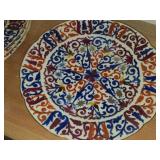 Lot of (4) Vintage 8 1/2" Porcelain Salad Plates by Royal Vienna RB Austria