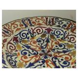 Lot of (4) Vintage Porcelain Deep Plates by Royal Vienna RB Austria 1 3/4" x 9 1/2"