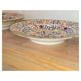 Lot of (3) Vintage Porcelain Deep Plates by Royal Vienna RB Austria 1 3/4" x 9 1/2"