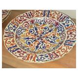 Lot of (3) Vintage Porcelain Deep Plates by Royal Vienna RB Austria 1 3/4" x 9 1/2"