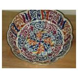 Vintage Porcelain Bowl by Royal Vienna RB Austria 3 1/2" x 9"