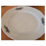 Porcelain Dishwares by Porsgrund (Bavaria Germany) - (3) 6-3/4" Salad Plates and (1) 3" Coffee Cup
