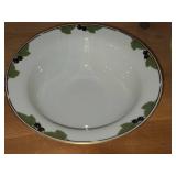 Lot of (2) 9-3/4" Porcelain Round Serving Bowls by Porsgrund (Norway)