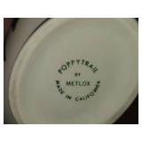 Lot of (2) Gravy Boats - Poppy Trail California Ivy by Metlox