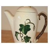 Coffee Pot - Poppy Trail California Ivy by Metlox