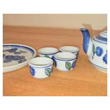 Porcelain Tea Set 7-piece - April Child