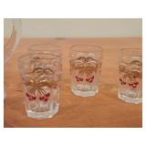 American Girl Samantha Victorian Lemonade Set - Pitcher and (4) Mosser Glasses