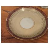 Porcelain Tea Cup and Saucer Set by Noritake / Rubeta pattern