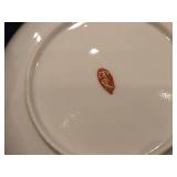 Japanese Thousand Faces Porcelain Set of (3) Tea Cups and (6) Saucers