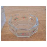 Lot of (2) Multi-Sided Bowls - Heart & Pine by Porsgrund (Norway)