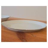 Fine China Wedding Band Dishware Set by Celebrity (Hawaii) - Oval Serving Bowls and Serving Platter
