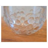 Vintage Medium Crystal Bowl by Ann Warff for Kosta Boda (Late 1960