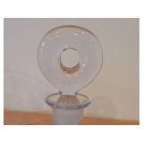 Glass Decanter with Stopper by Boda (Sweden) / Mid-Century Modern style