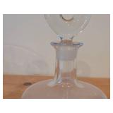 Glass Decanter with Stopper by Boda (Sweden) / Mid-Century Modern style