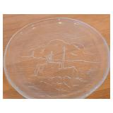 Vintage Nybro Glasbruk 7 1/2" Swedish Glass Collector