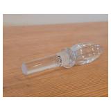 Full Lead Crystal Bottle Stopper by Towle 6" x 1"