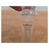 Full Lead Crystal Bottle Stopper by Towle 6" x 1"