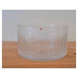 Vintage Glass Bowl by Finnish Designer Olivia Toikka for Littala Floral (1966) / Mid-Century style