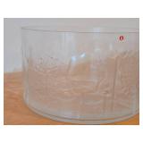 Vintage Glass Bowl by Finnish Designer Olivia Toikka for Littala Floral (1966) / Mid-Century style