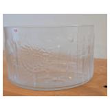 Vintage Glass Bowl by Finnish Designer Olivia Toikka for Littala Floral (1966) / Mid-Century style