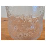 Vintage Fauna Series Clear Glass Bowl by Olivia Toikka for Nuutajarvi (Littala) (1970