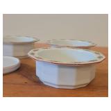 Multi-sided Bowls - Heart & Pine by Porsgrund (Norway) with Bowl Plate