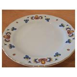 9 3/4" Porcelain Dinner Plate by Porsgrund (Norway) / Farmer