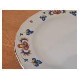 9 3/4" Porcelain Dinner Plate by Porsgrund (Norway) / Farmer