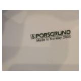 9 3/4" Porcelain Dinner Plate by Porsgrund (Norway) / Farmer