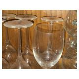 Lot of (6) 8 1/4" Wine Glasses