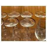 Lot of (6) 8 1/4" Wine Glasses
